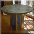 F02. Philip and Kelvin LeVerne Asian-inspired table. 26”h x 36”w 